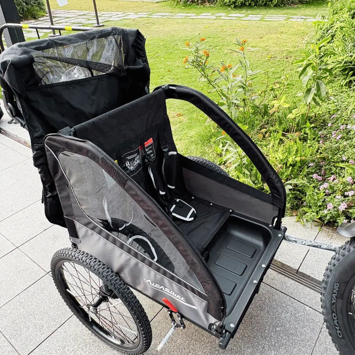 2-Seat Bike Trailer - Image 4