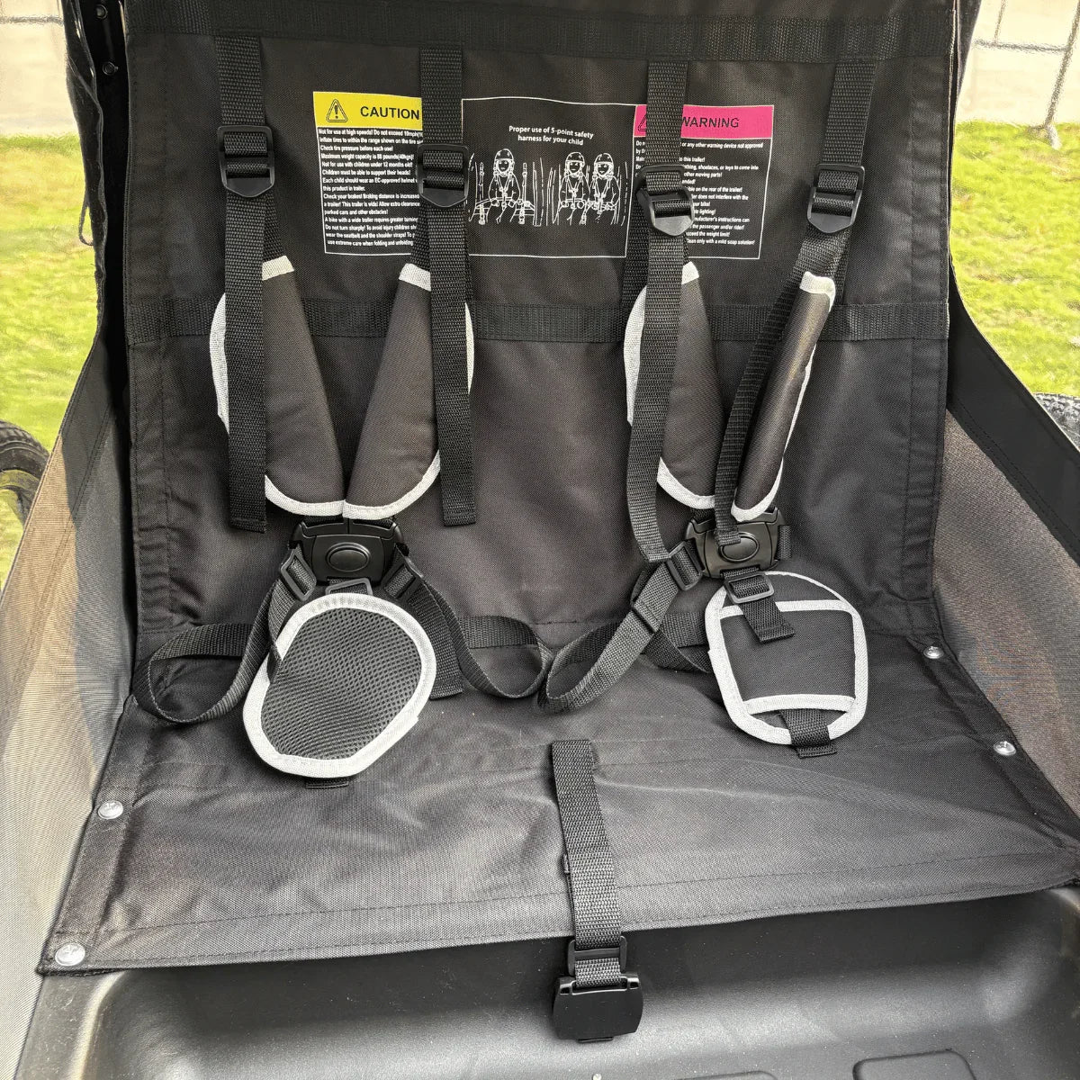 2-Seat Bike Trailer - Image 7
