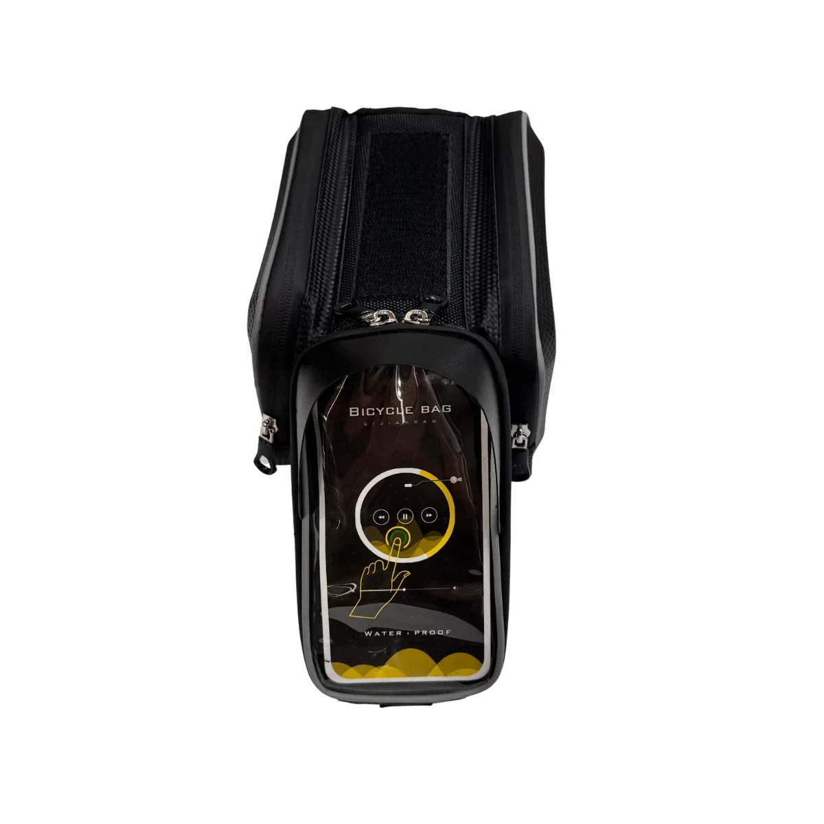 3-in-1 EBike Waterproof Top Tube Phone Pouch with Touchscreen - Image 2