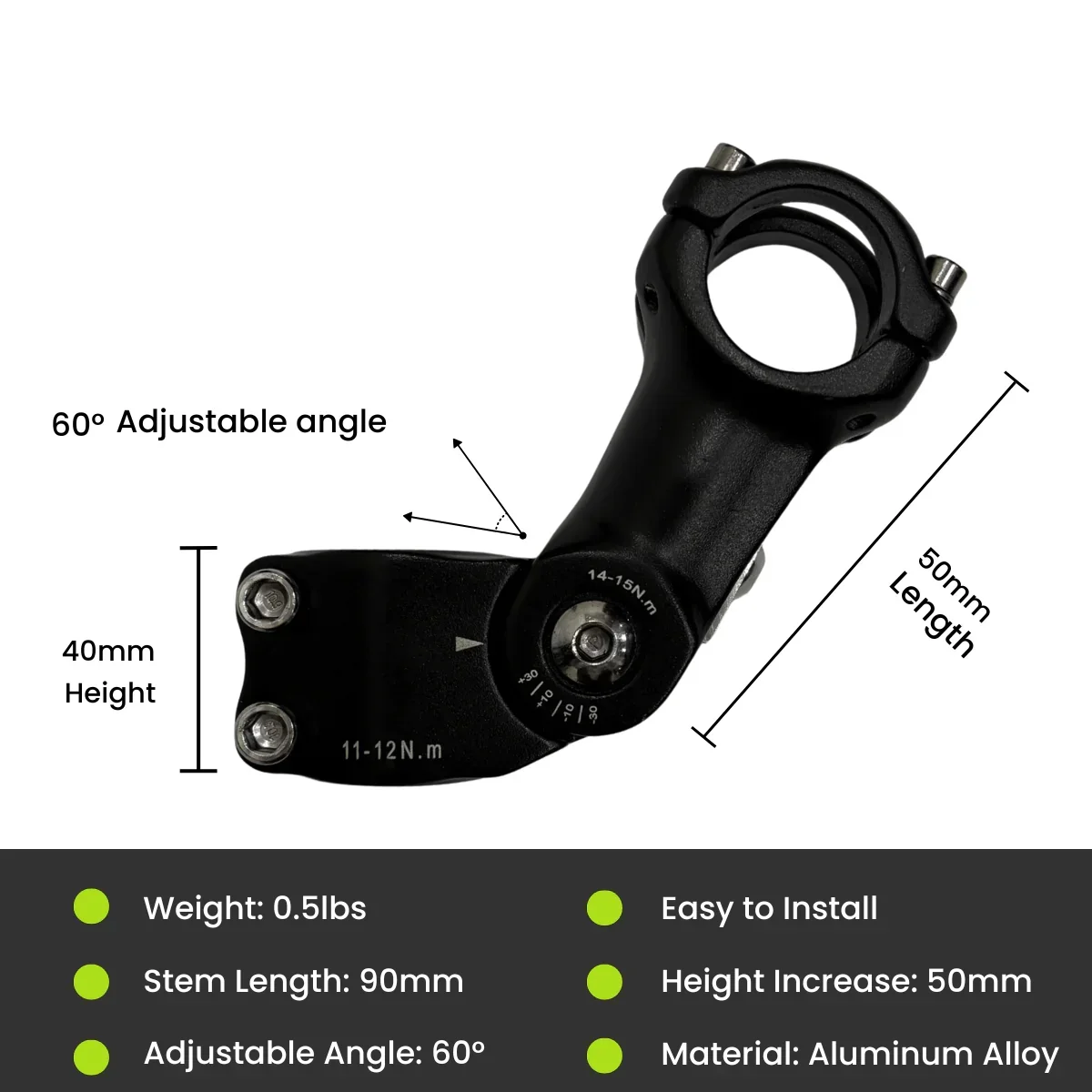 Adjustable Handlebar Stem - Image 4