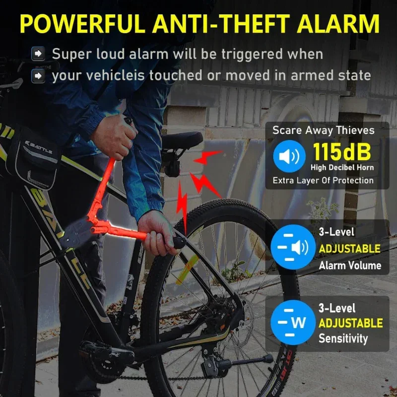 Anti-Theft Alarm Taillight - Image 8