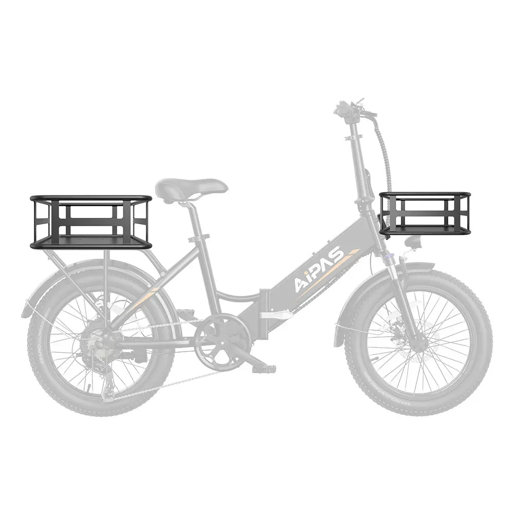 Front Basket+Rear Basket