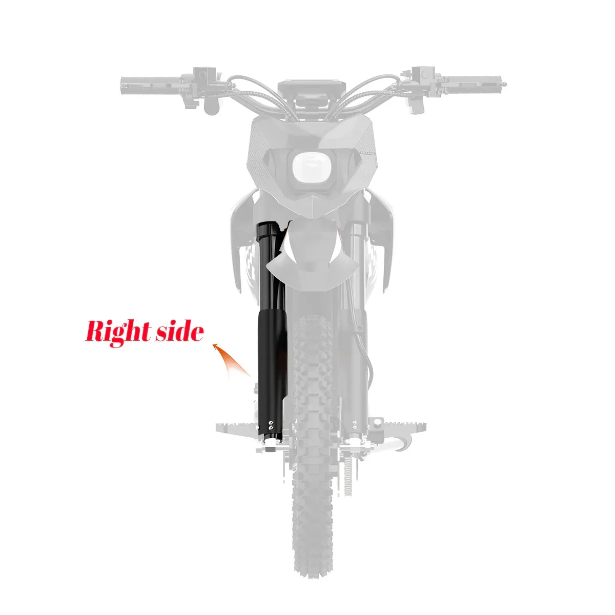 S1 AMP Dirt Bike Front Fork Assembly - Image 3