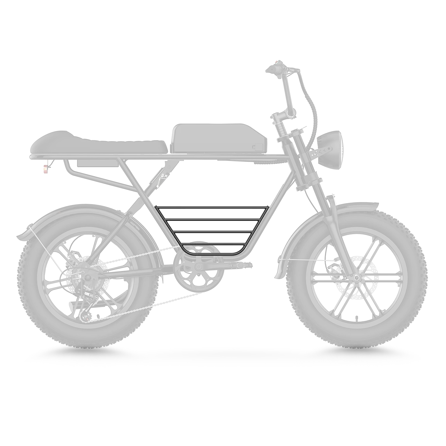 V2 Moped Storage Basket - Image 3